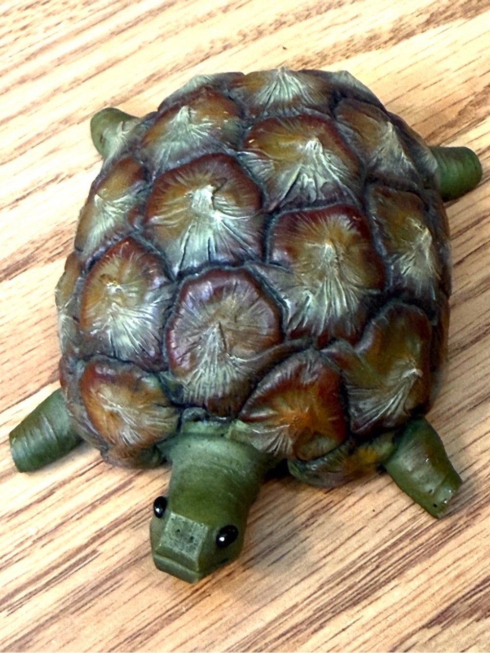 2005 Enesco Home Grown Pineapple Turtle Figurine